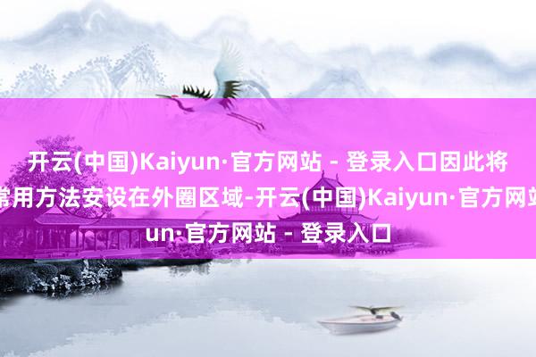 开云(中国)Kaiyun·官方网站 - 登录入口因此将操作系统和常用方法安设在外圈区域-开云(中国)Kaiyun·官方网站 - 登录入口